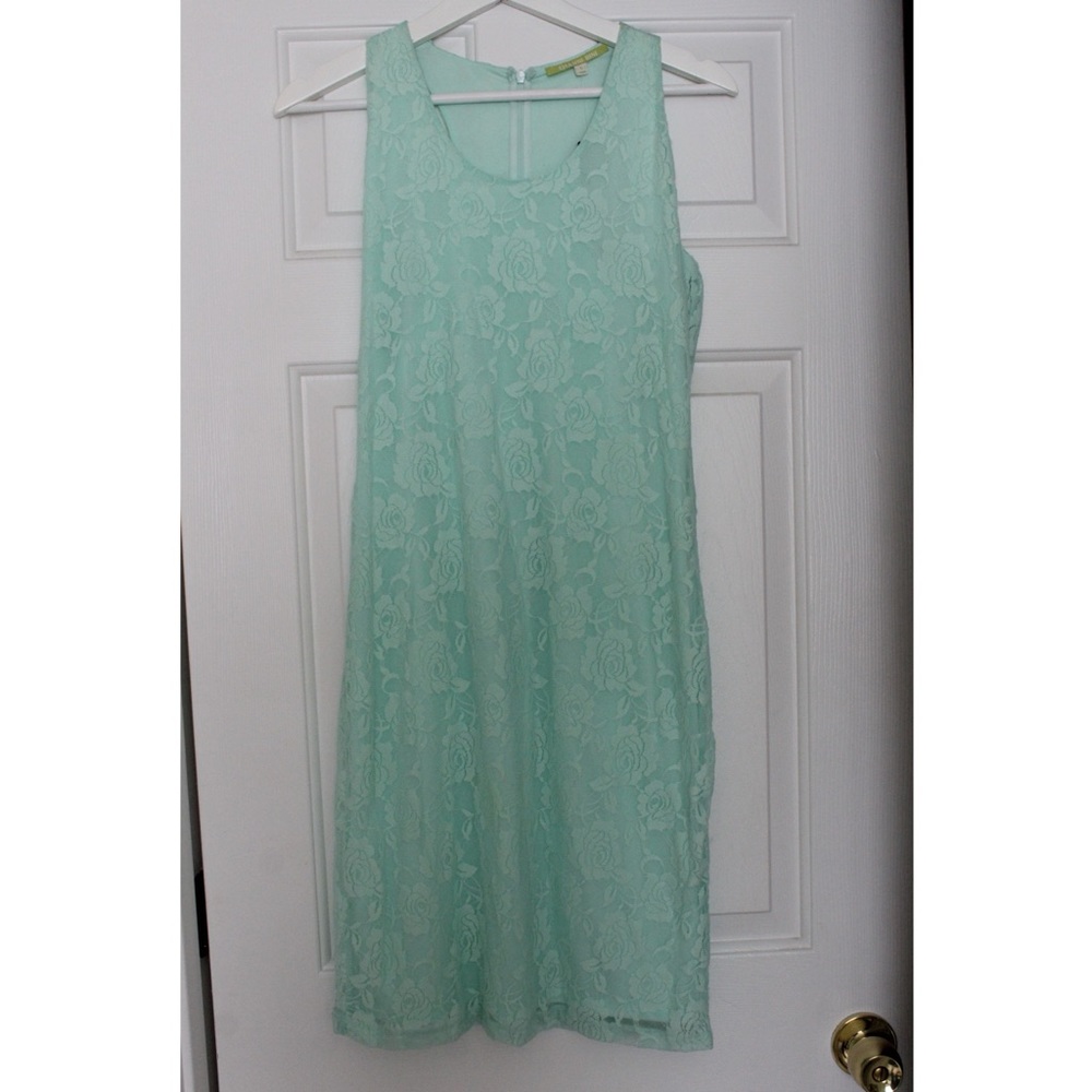 Gianni Bini mint racerback dress